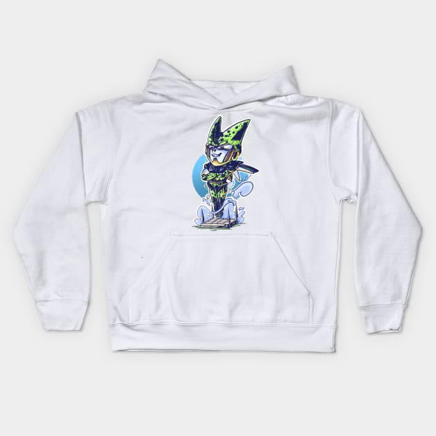 cell Kids Hoodie by diditpranata